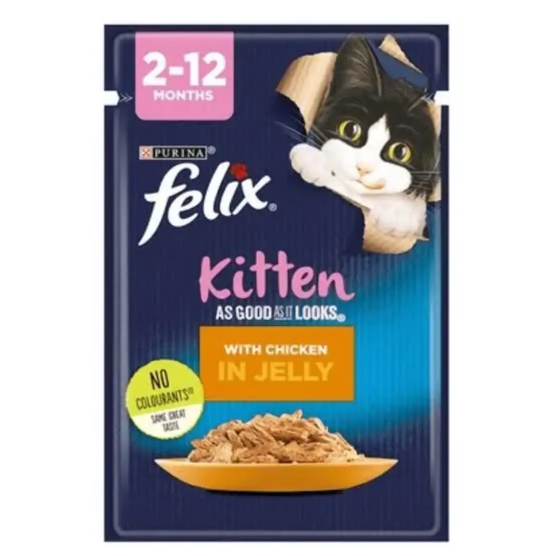 Felix Junior Chicken Pouch 85G